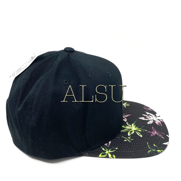 VANS Allover it Men’s SnapBack Black Floral Cap - Picture 3 of 8